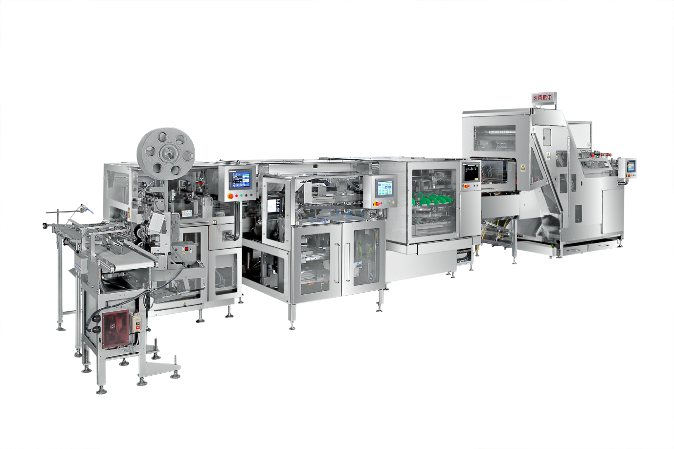 食パン包装ライン