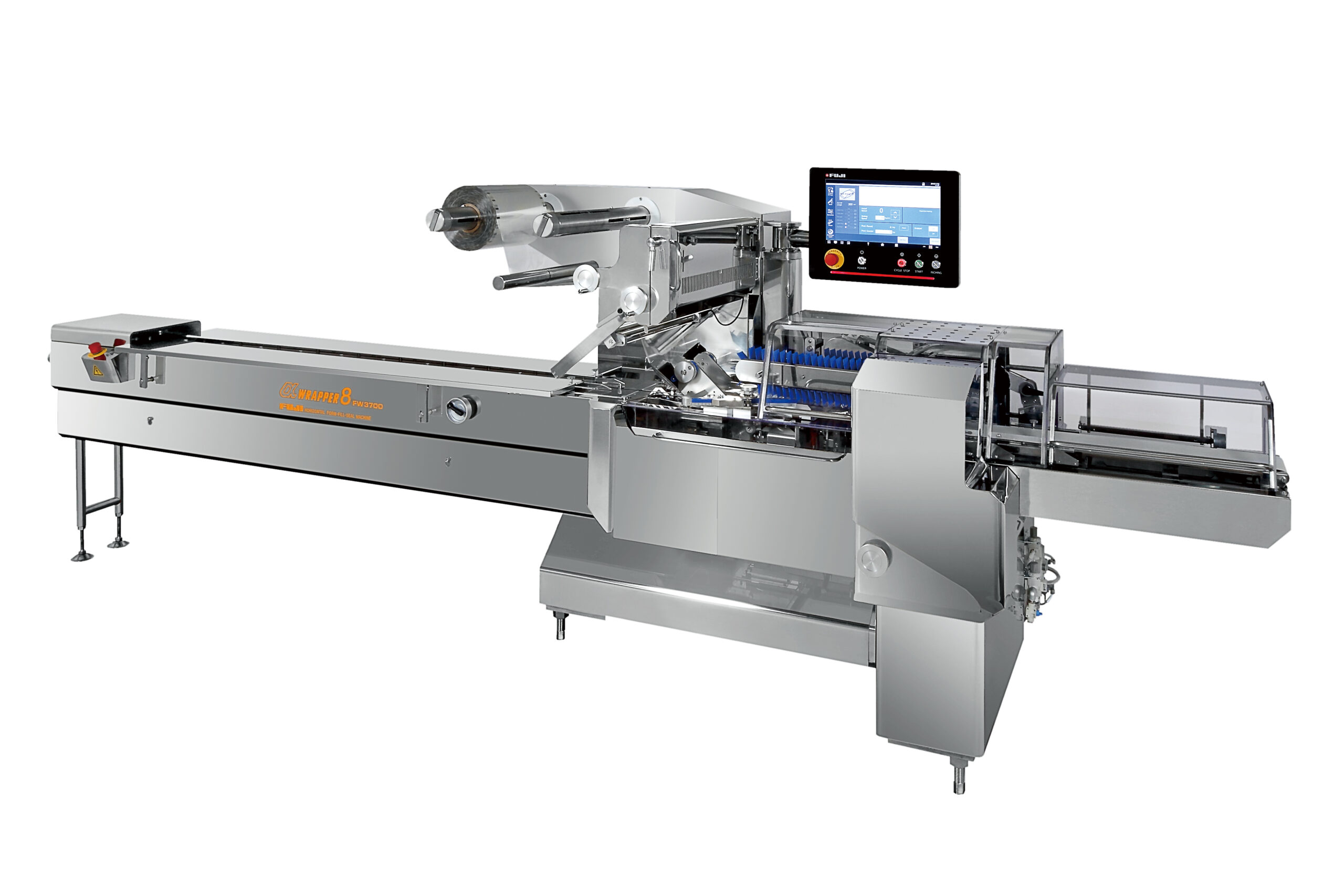 HIGH SPEED HORIZONTAL FLOW WRAPPING MACHINE α8 SERIES