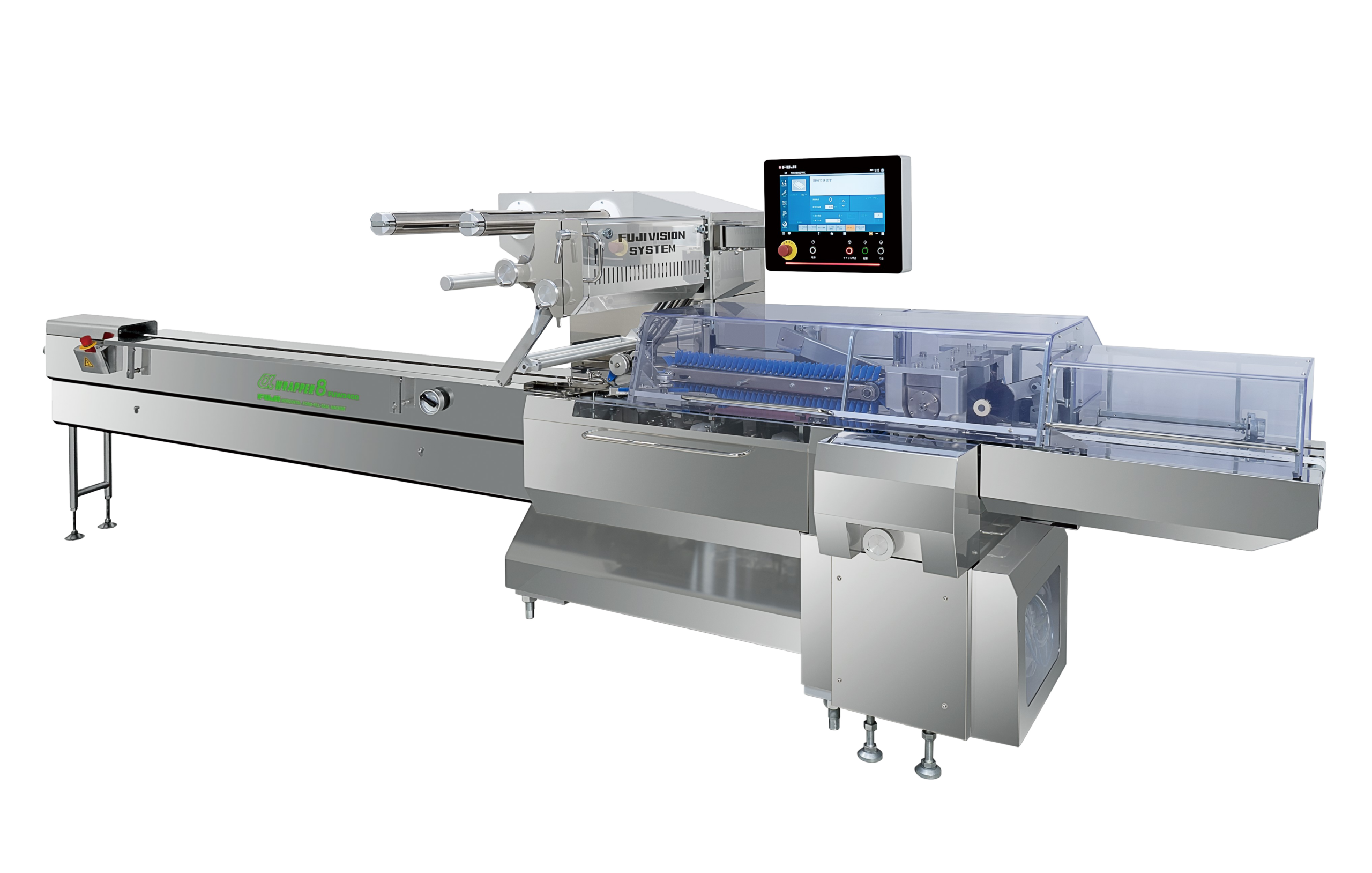 ULTRASONIC SEALING HORIZONTAL FLOW WRAPPING MACHINE FUW3400/Bα8