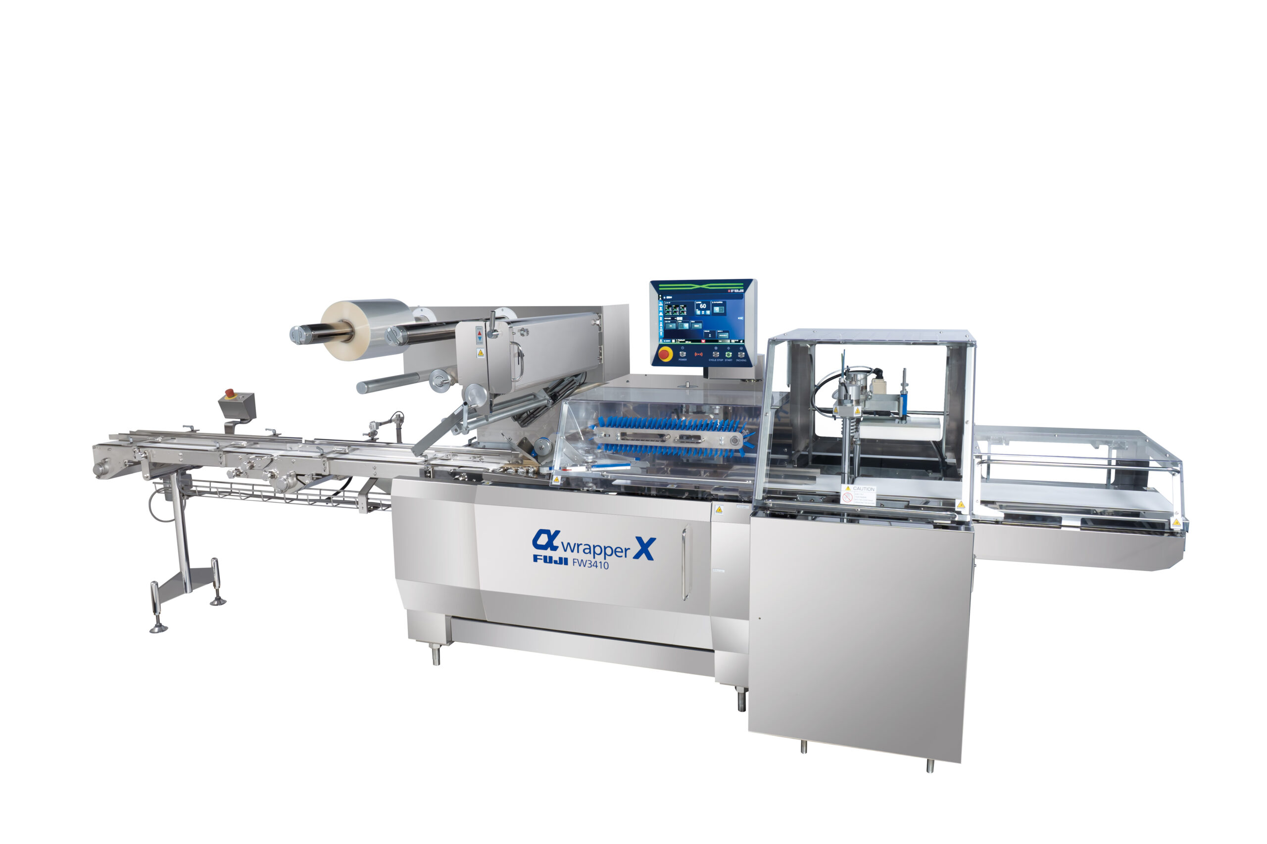HIGH SPEED HORIZONTAL FLOW WRAPPING MACHINE | FW3400αX Box Motion Seal Model