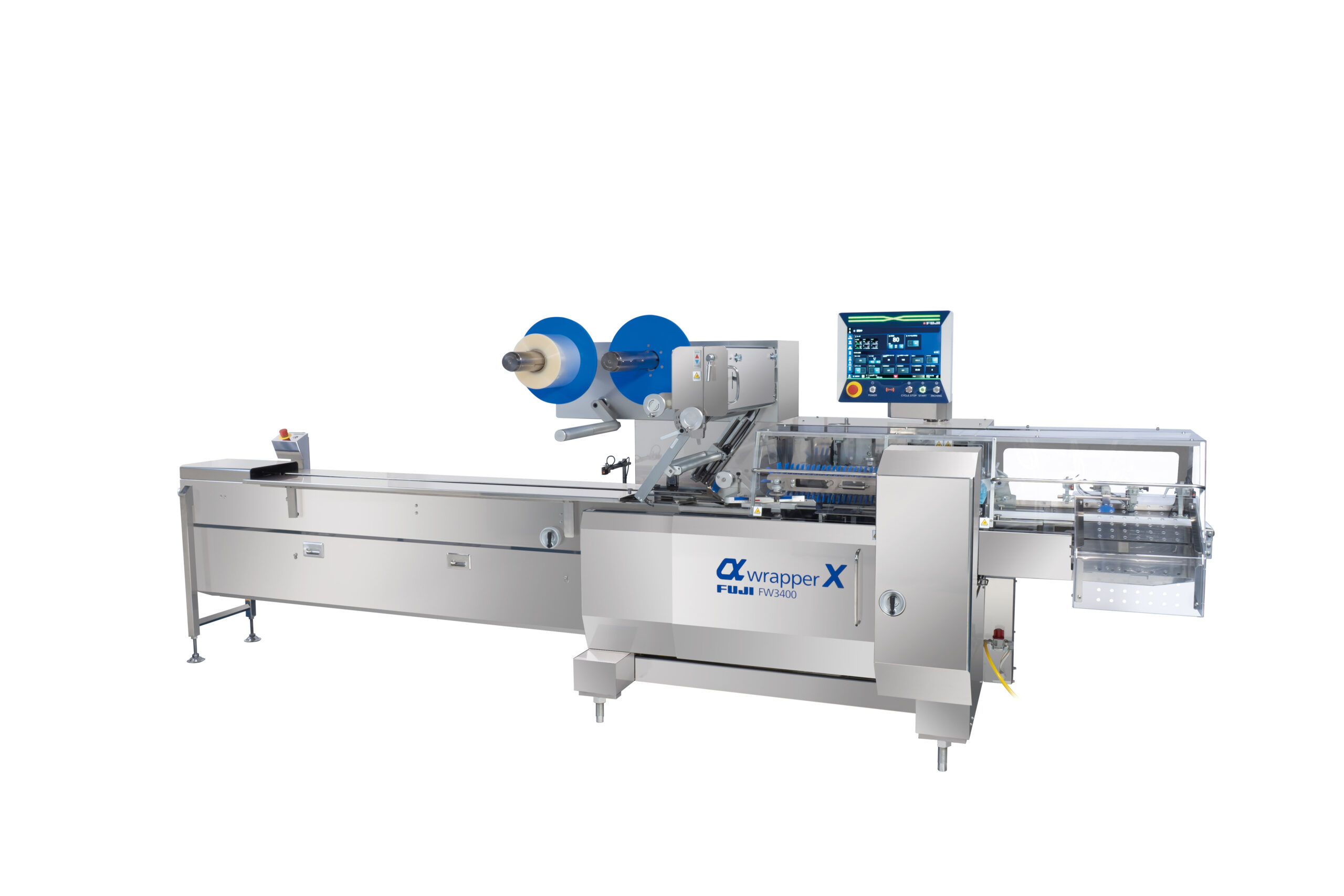 HIGH SPEED HORIZONTAL FLOW WRAPPING MACHINE | FW3410/BαX Rotary Seal Model