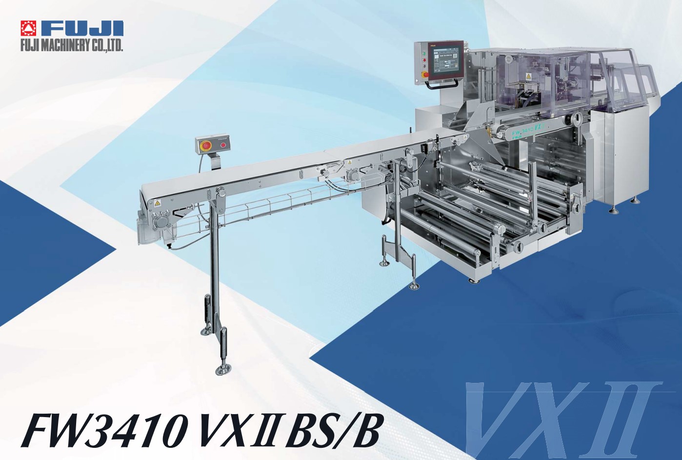 HORIZONTAL FLOW WRAPPING MACHINE FW3410VXⅡ-standard