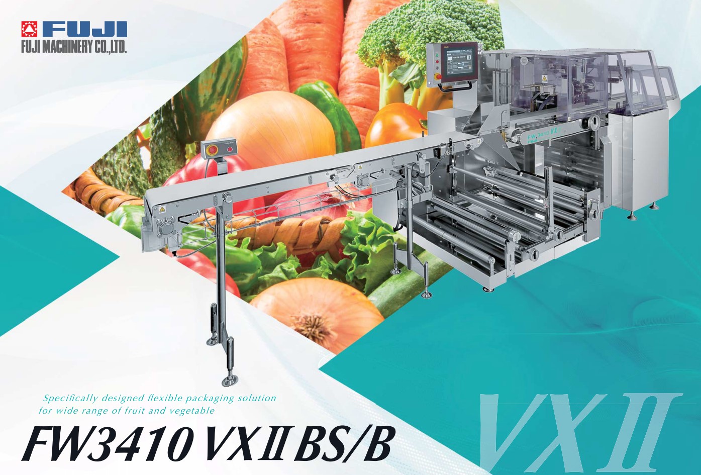 HORIZONTAL FLOW WRAPPING MACHINE FW3410VXⅡ-vegetable